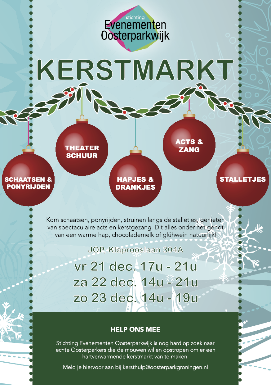 Flyer kerstmarkt